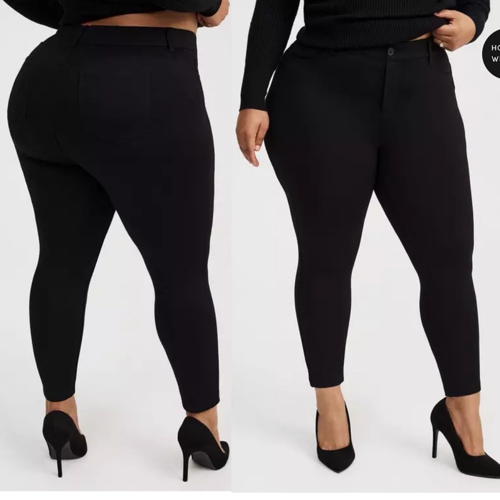 Torrid Bombshell Black Skinny Ankle Pant